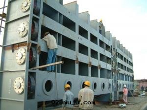 03 尼爾基水(shuǐ)利樞紐工程溢洪道(dào)7.7×11.47-44m平面(miàn)檢修閘門(mén)安(ān)裝(zhuāng)1